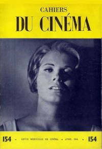 Magazine: Les cahiers du cinéma (FR), Apr. 1964, No. 154