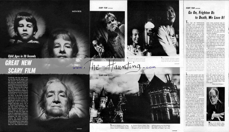 Life (USA), Aug. 30, 1963, composite of all pages about 'the haunting'