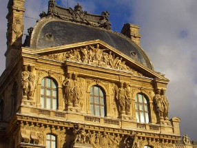 Paris, Musee du Louvre, Exterior #3