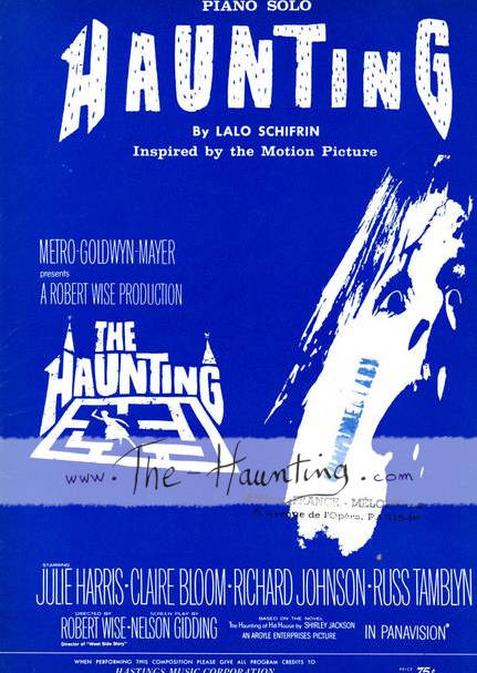 The Haunting, 1963, Lalo SCHIFRIN, Music sheet